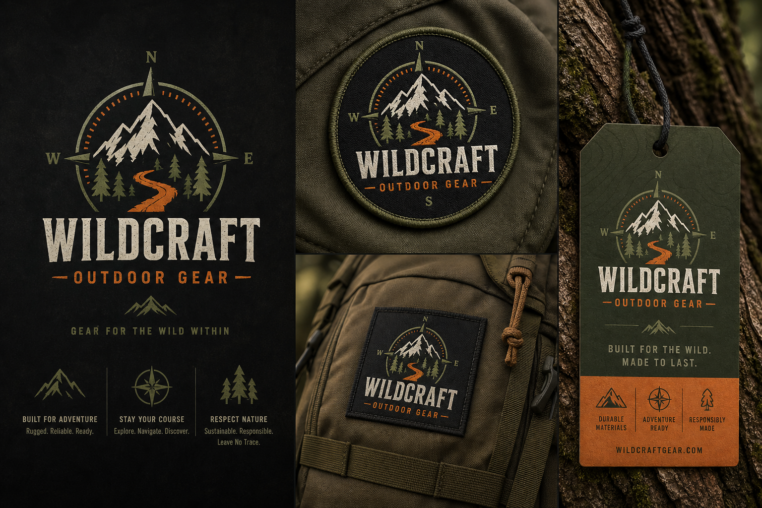 WildCraft Outdoor Logo