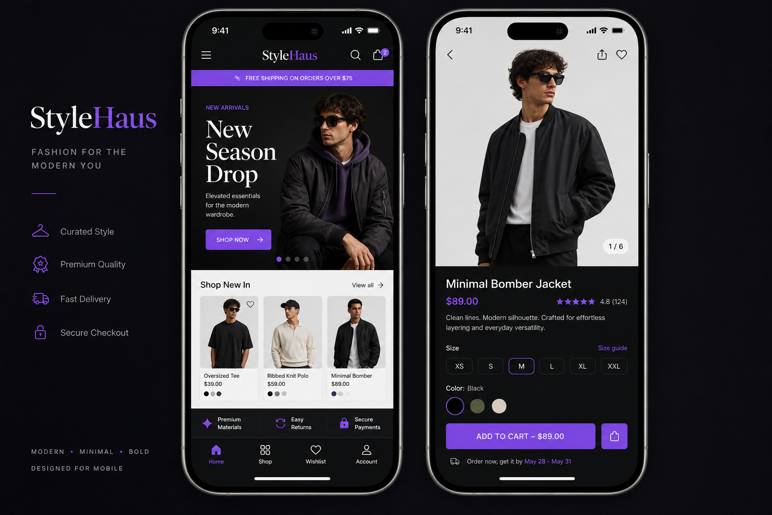 StyleHaus mobile responsive design